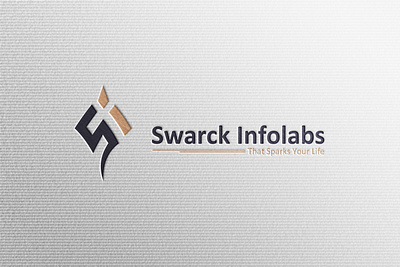 Swarck Infolabs Logo Concepts design illustration logo typography