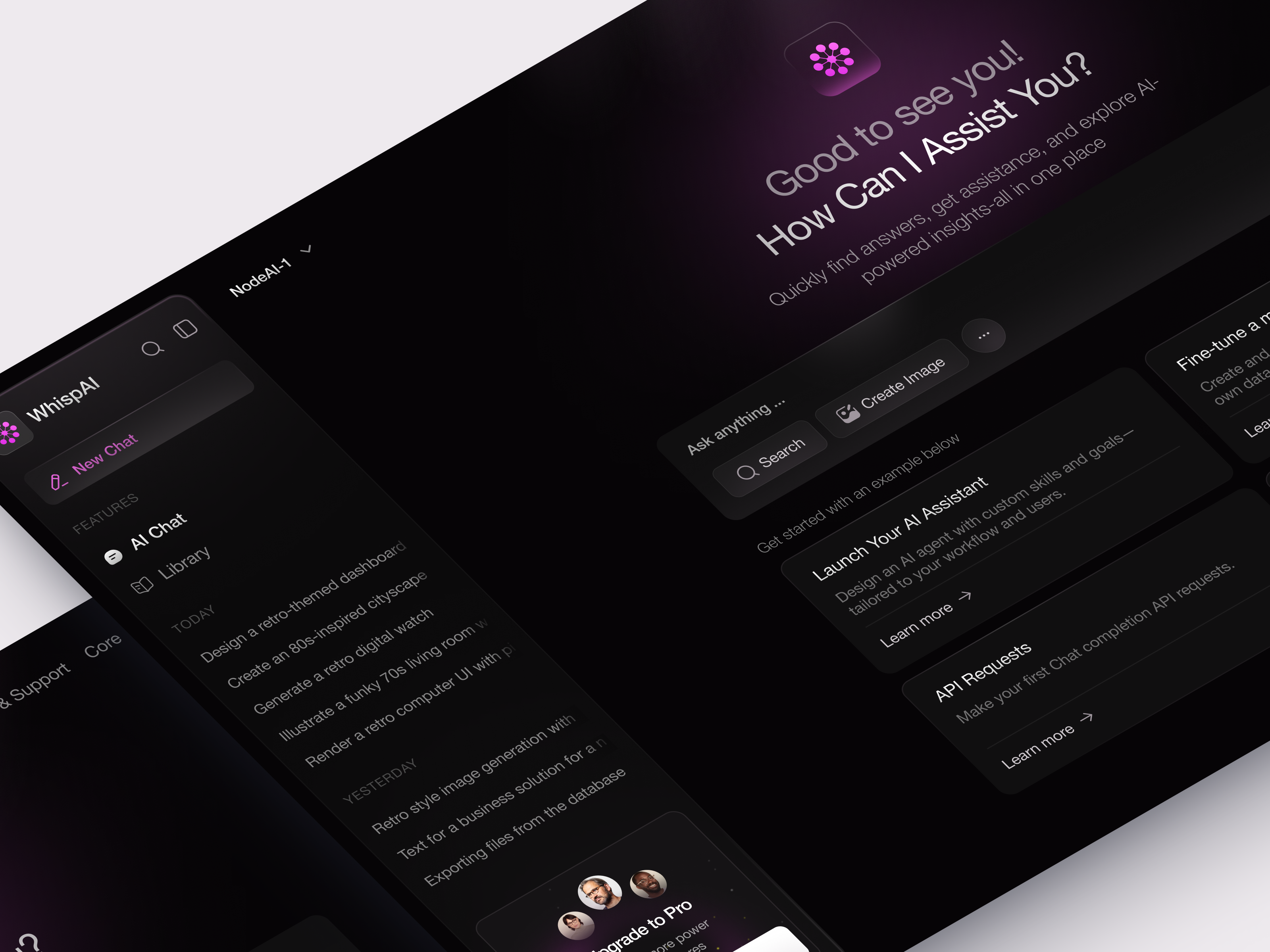 UI-UX for AI/ML tools design interface platform product service startup ui uiux ux web website