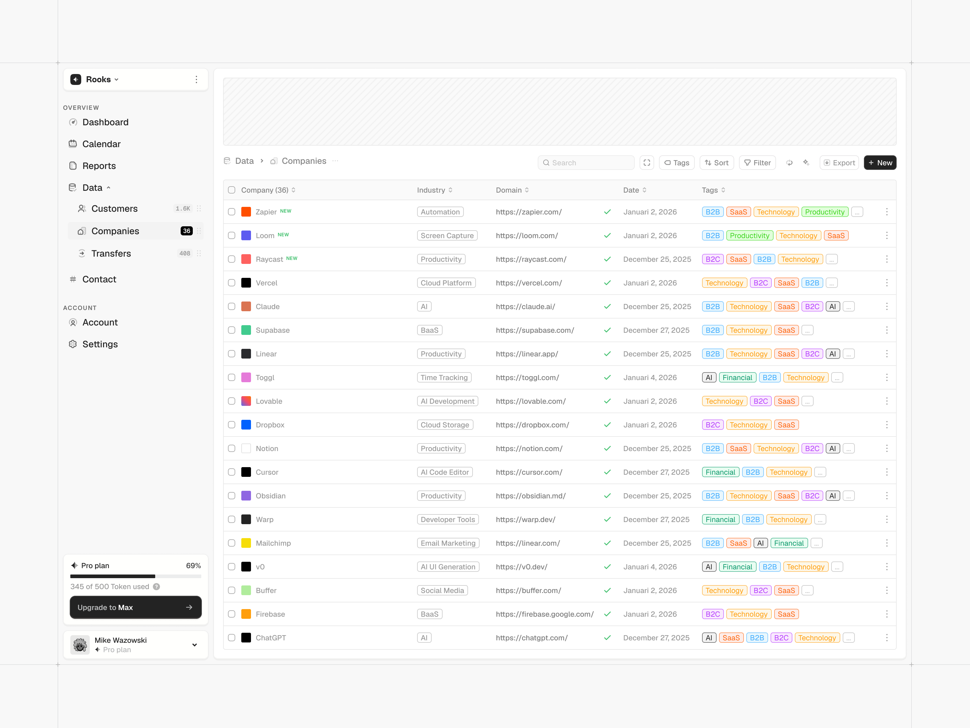 Data Table Interface Design 📊 crm dashboard data database design enterprise filtering interface management saas sorting table ui ux webapp
