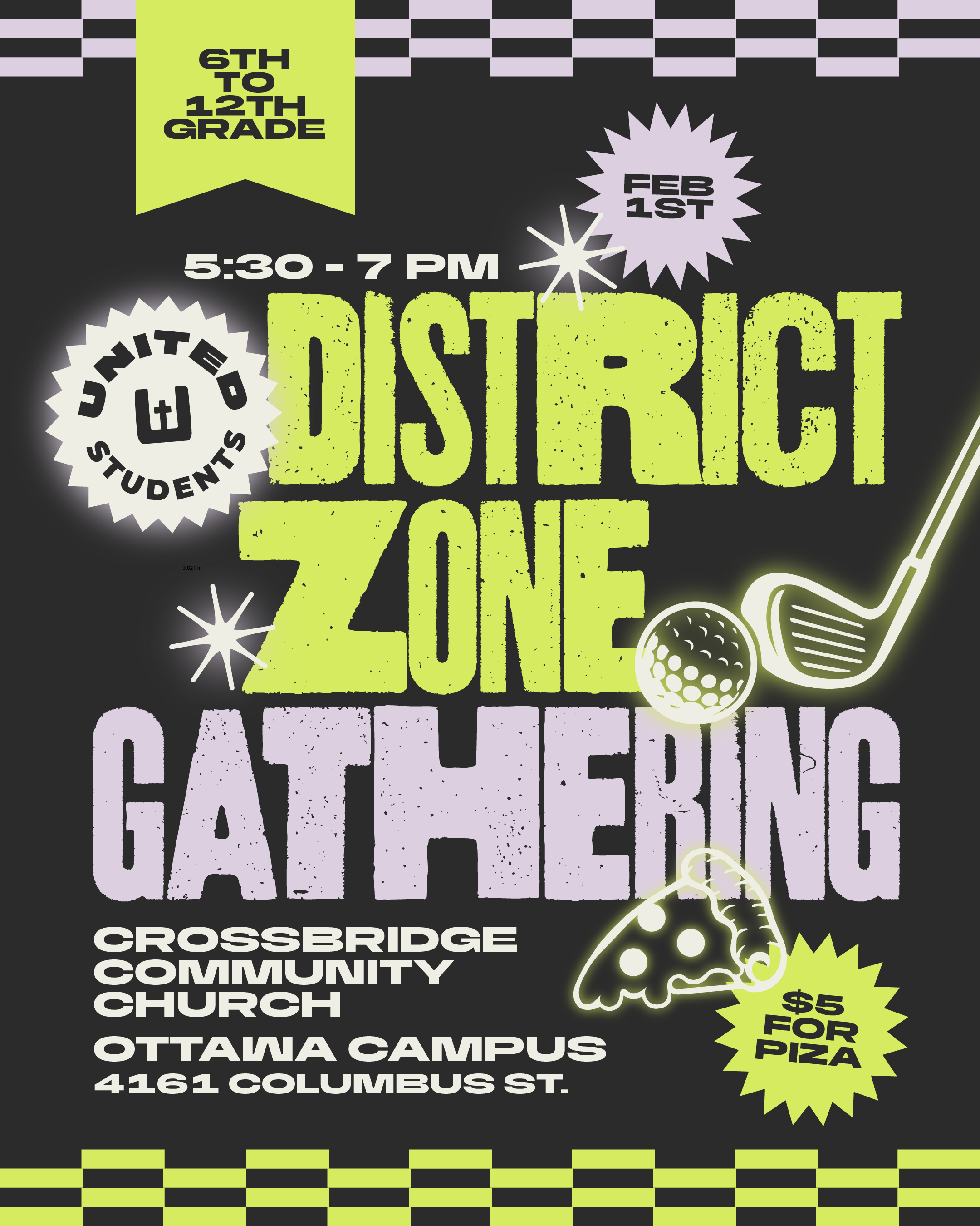 Zone Gathering Event Design christian church design event graphic design