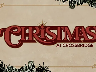 Christmas christmas church design graphic design holiday typography