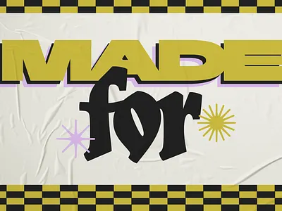 Made For Sermon Series church design graphic design logo sermon series typography