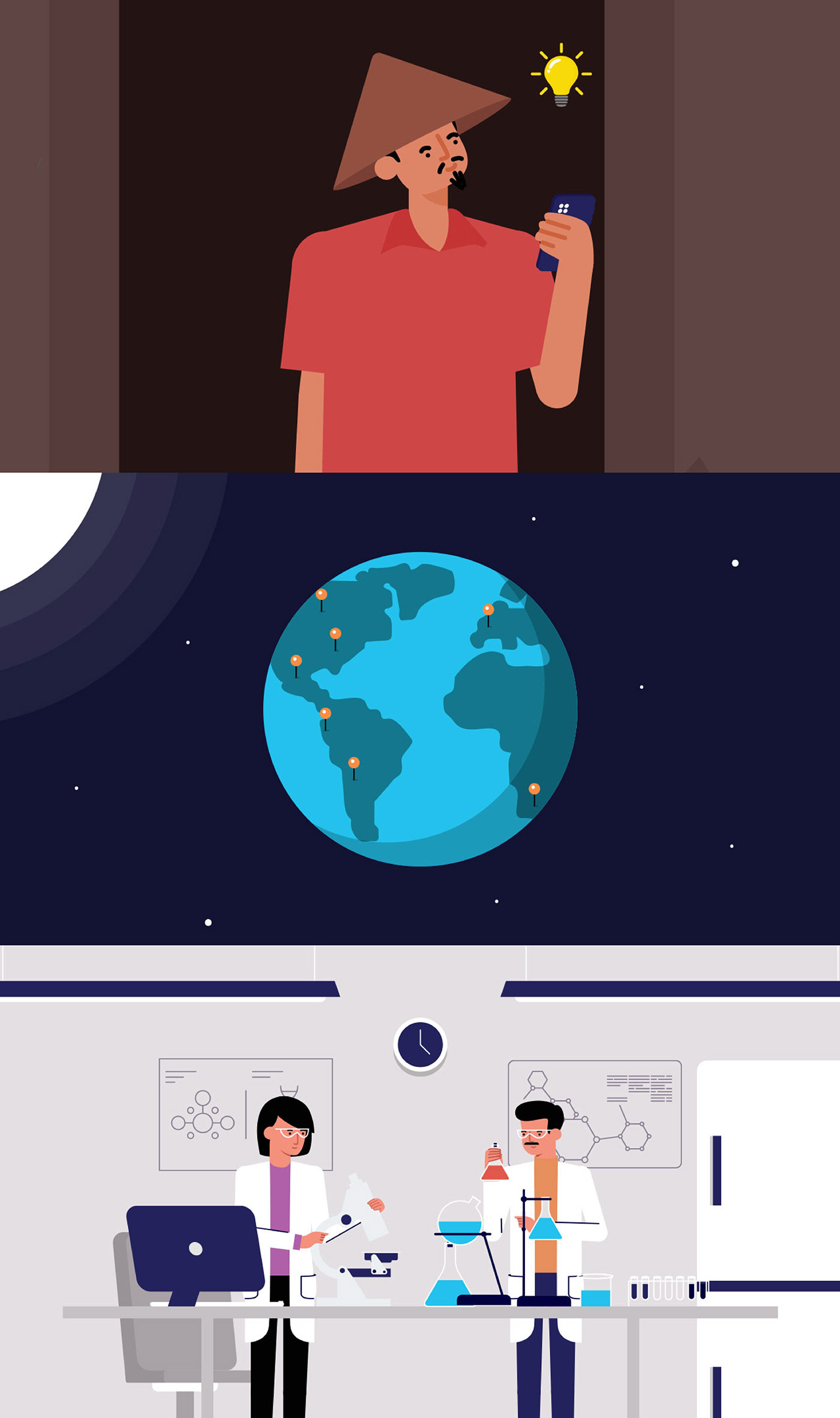 Bringing Shrimp Testing to Life: A Motion Graphics Exploration animation graphic design motion graphics