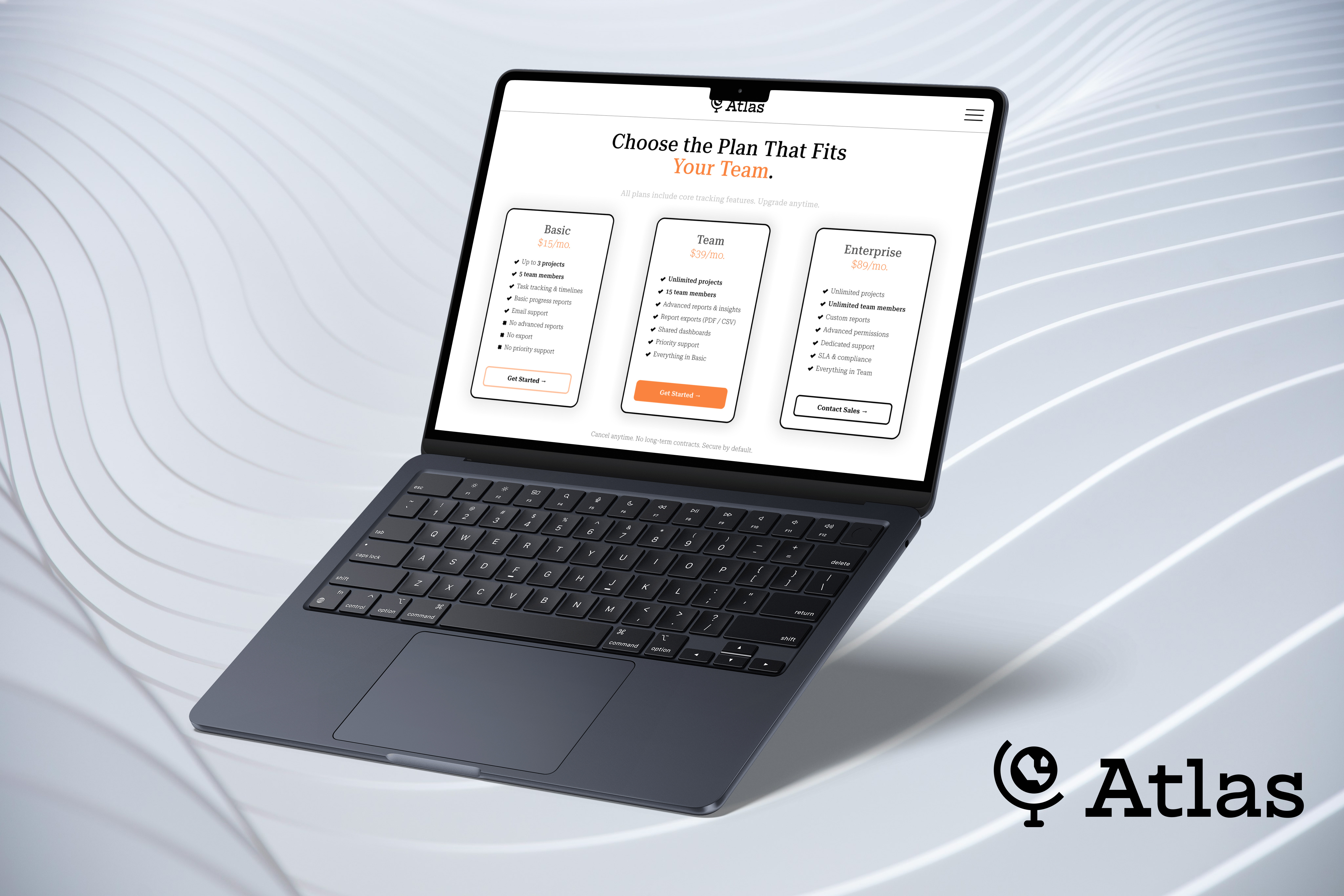 Atlas | Pricing Page conversion graphics pricing product design ui ux ux design