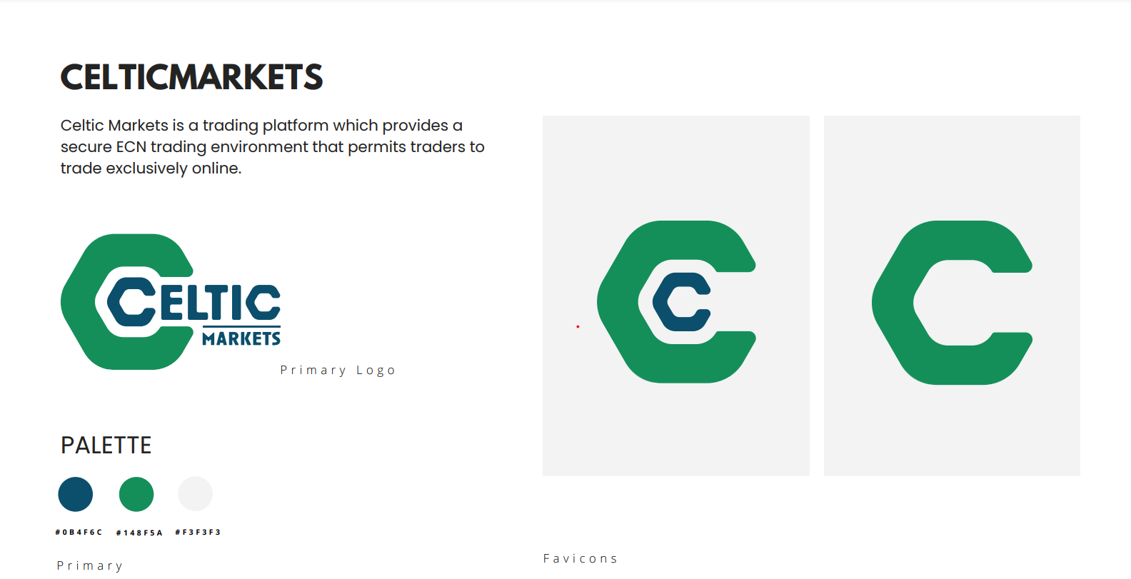 Celtic Markets Trading Logo brand identity branding graphic design logo typography