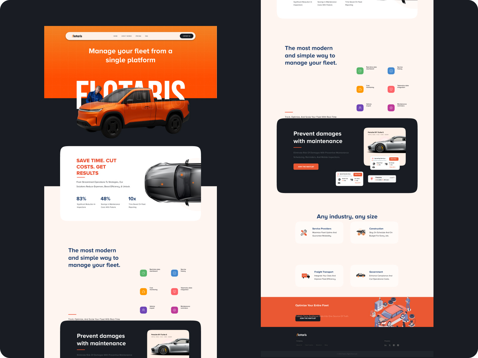 Flotaris - Website