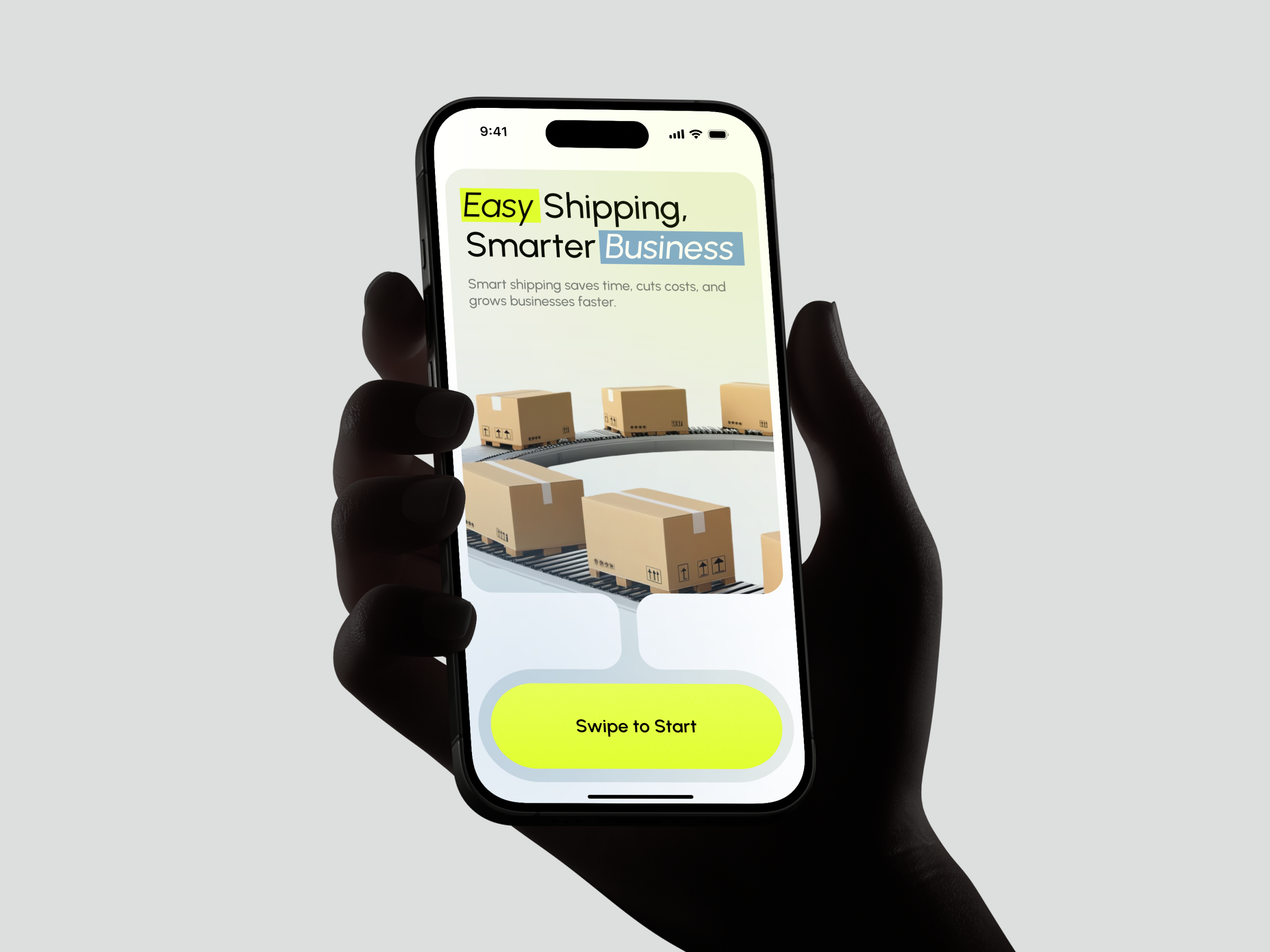 Smart Shipping & Live Tracking App UI app app design b2b delivery app delivery service ios logistic app minimal ui mobile mobile app mobile app design mobile app ui mobile ui modern design shipping tracking