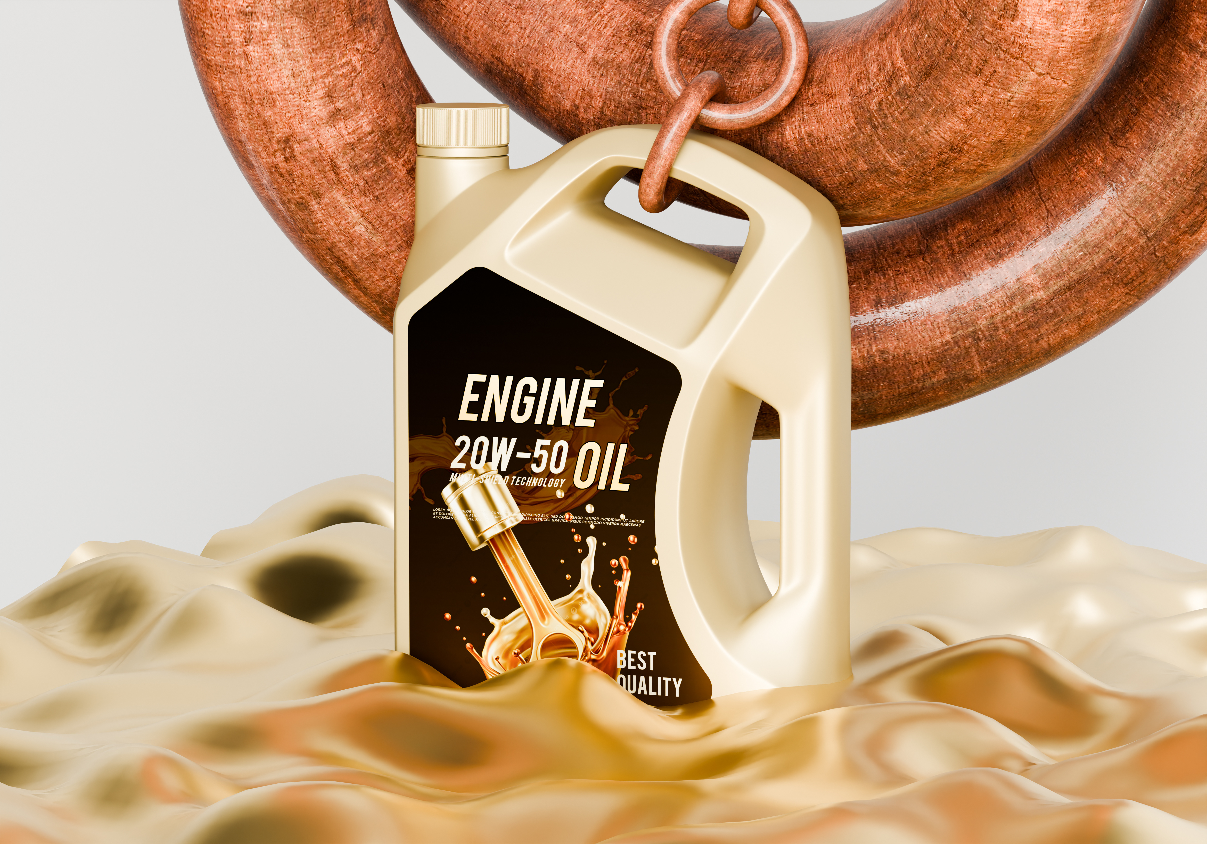 Engine Oil 3D Product Visualization 3d design 3d designer 3d product design 3d product modeling 3d product visualization 3d realistic renders 3d rendering amazon ebc amazon listing images engine oil ads listing images product visualization