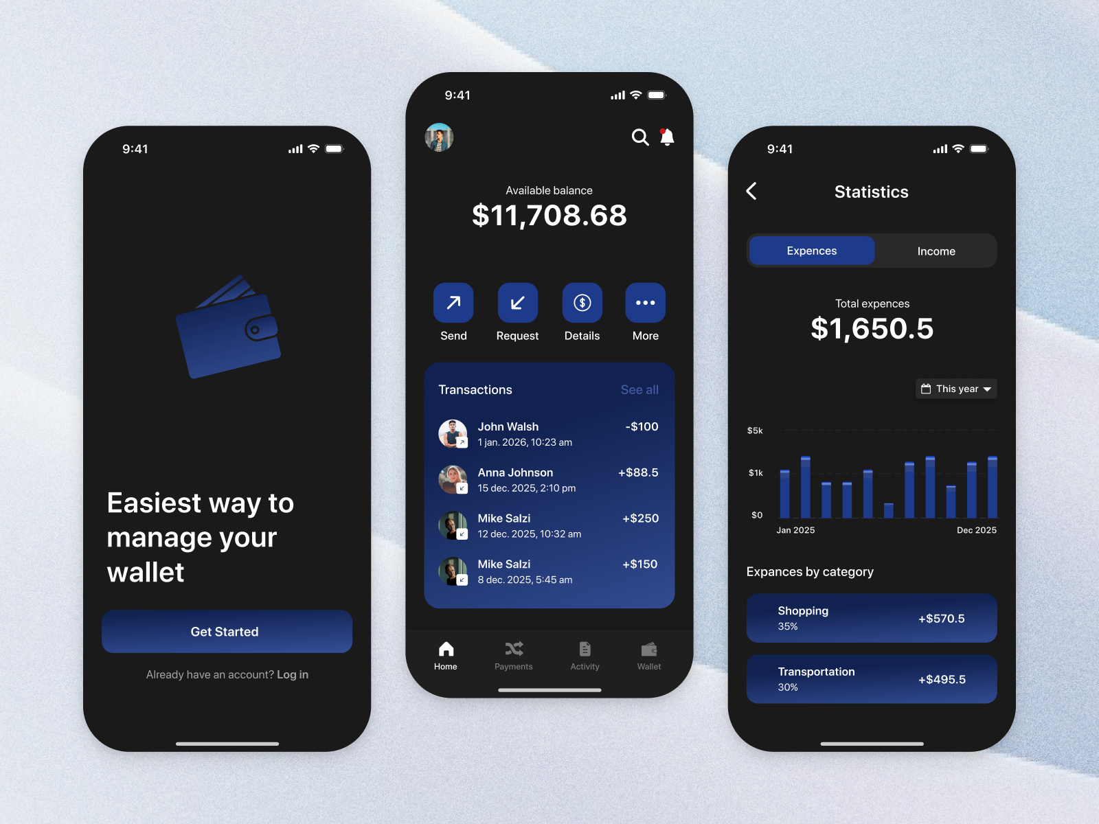 Example of Mobile App Design 