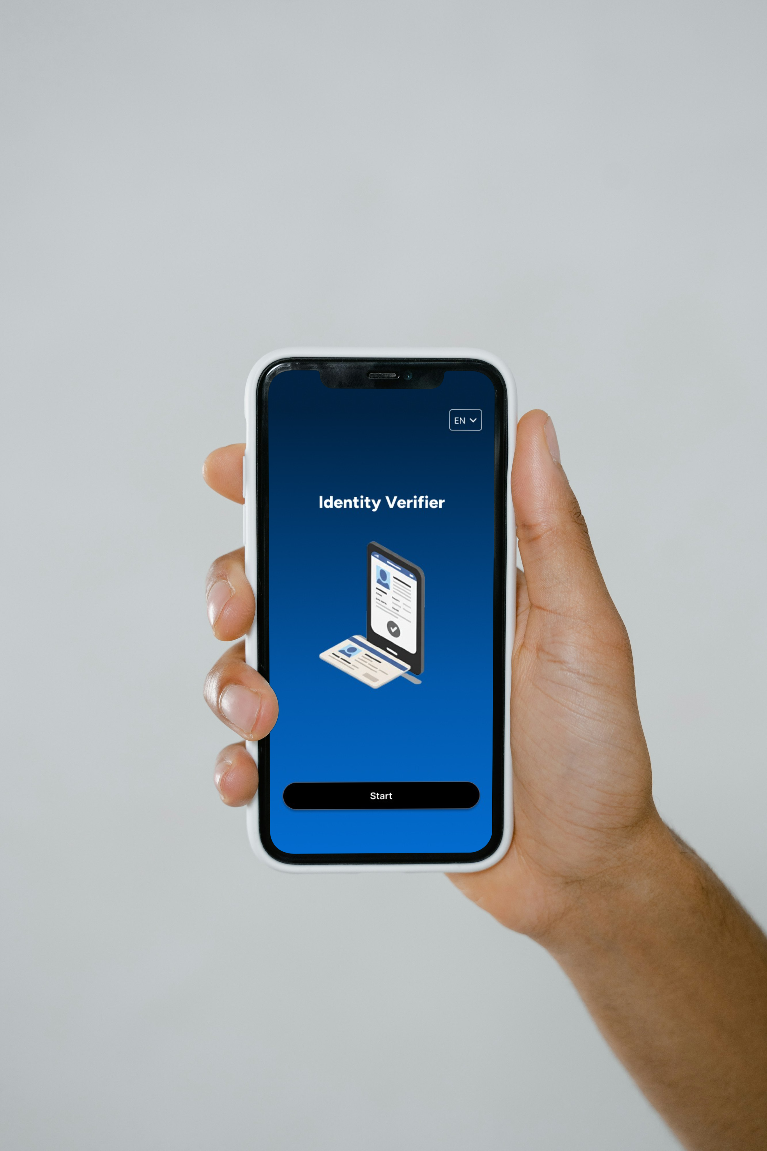 Identity Verifier APP graphic design ui ux