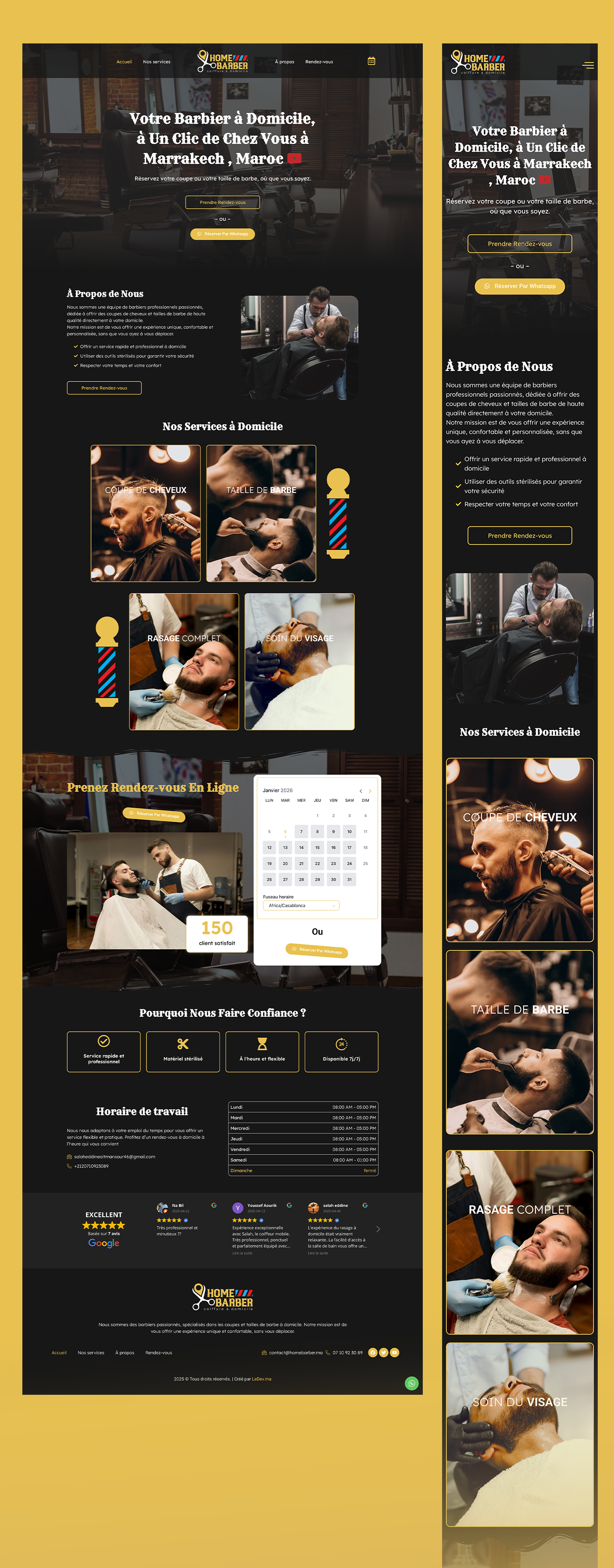 Example of Word Press Website Design And Development