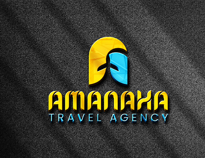 Amanah Travel Agency Logo Design a logo amanah logo branding graphic design letter logo logo logo design logo designer logo expert logo maker logo mark modern logo plane logo recruiting logo travel agency travel agency logo wordmark logo