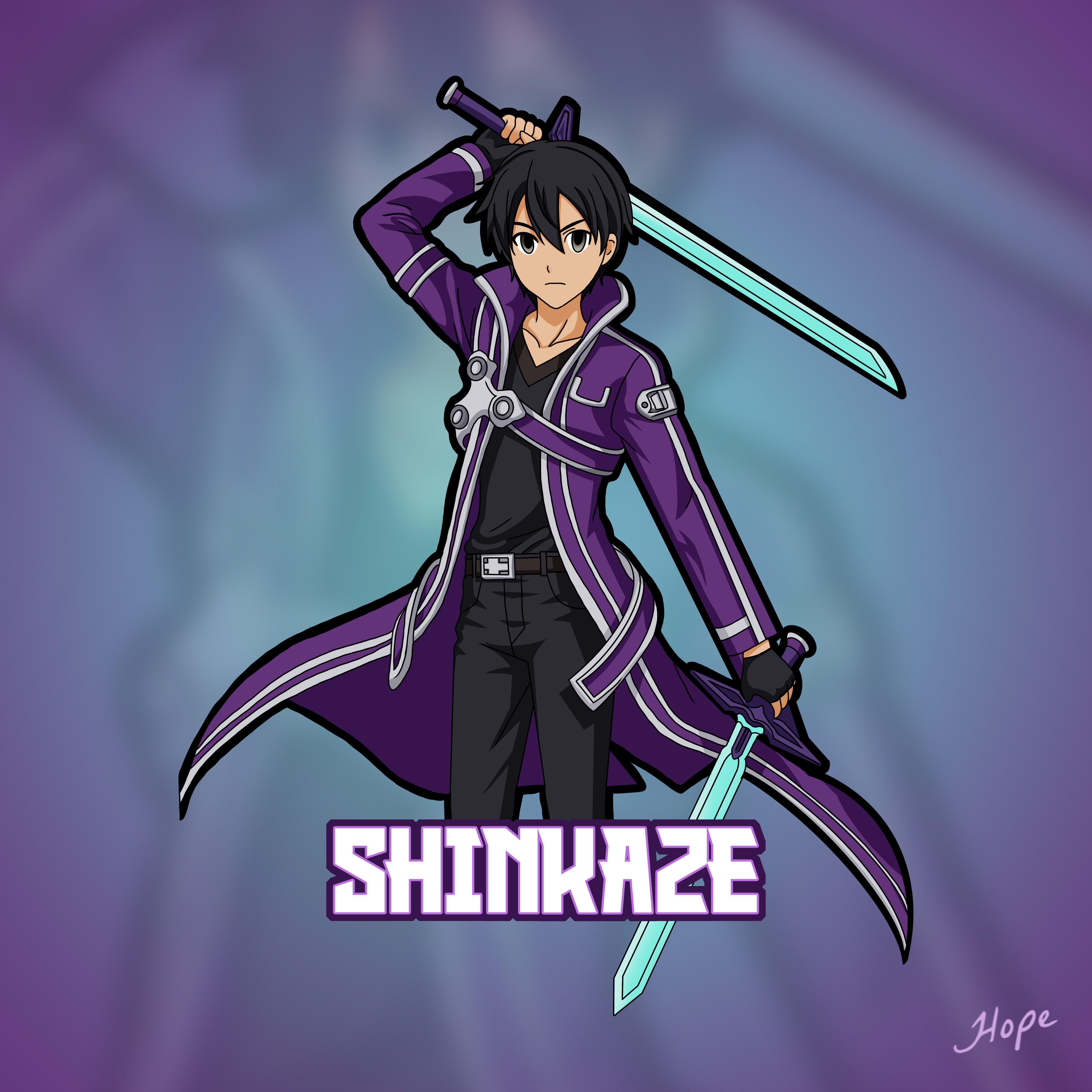 Shinkaze Anime Boy Mascot Logo Design anime anime boy art artwork character character design character illustration design digital art graphic design illustration mascot mascot logo mascot logo design
