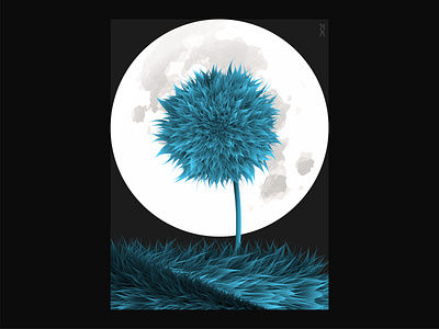 FLUFFY WORLD branding design fluffy graphic design illustration logo logo design magical moon vector