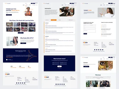 Wordpress website redesign branding design graphic design ui uiux ux vector webdesign