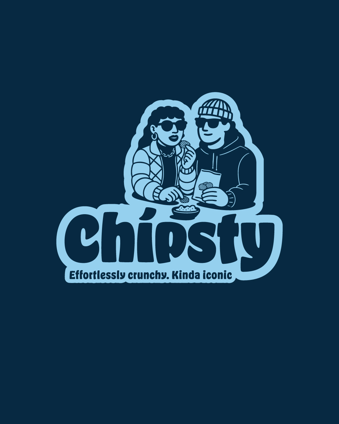Chipsty | Chips Branding Design branding logo