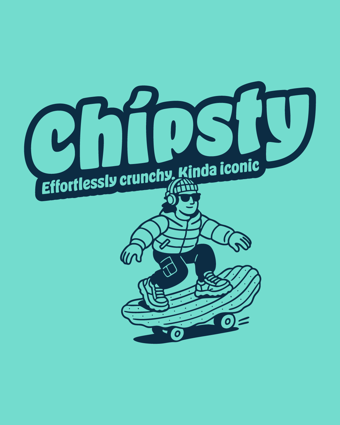 Chipsty | Chips Logo Design branding logo