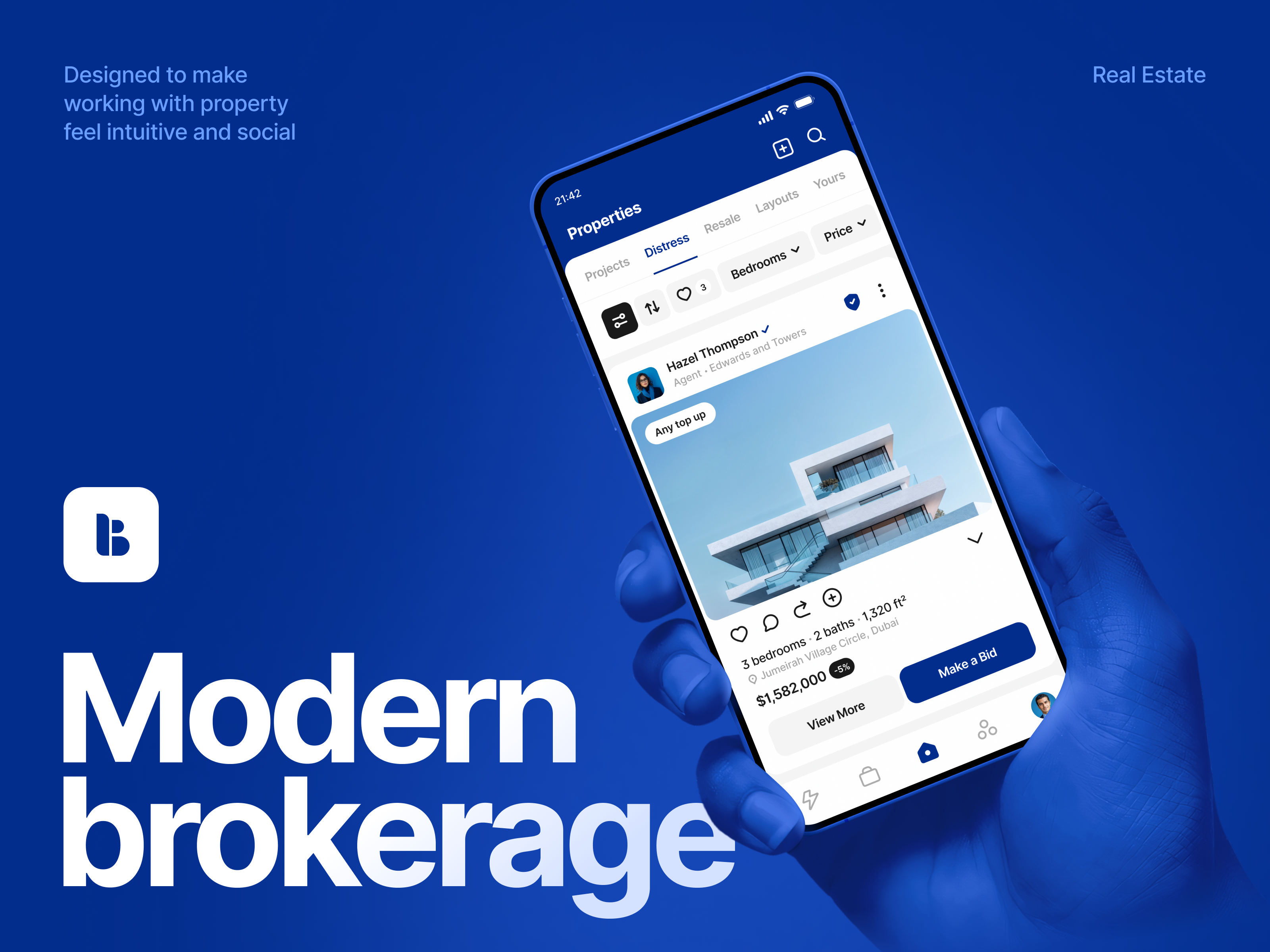 Behomes • Deals app design product design real estate ui