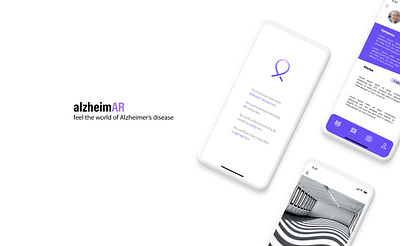 alzheimAR APP ui