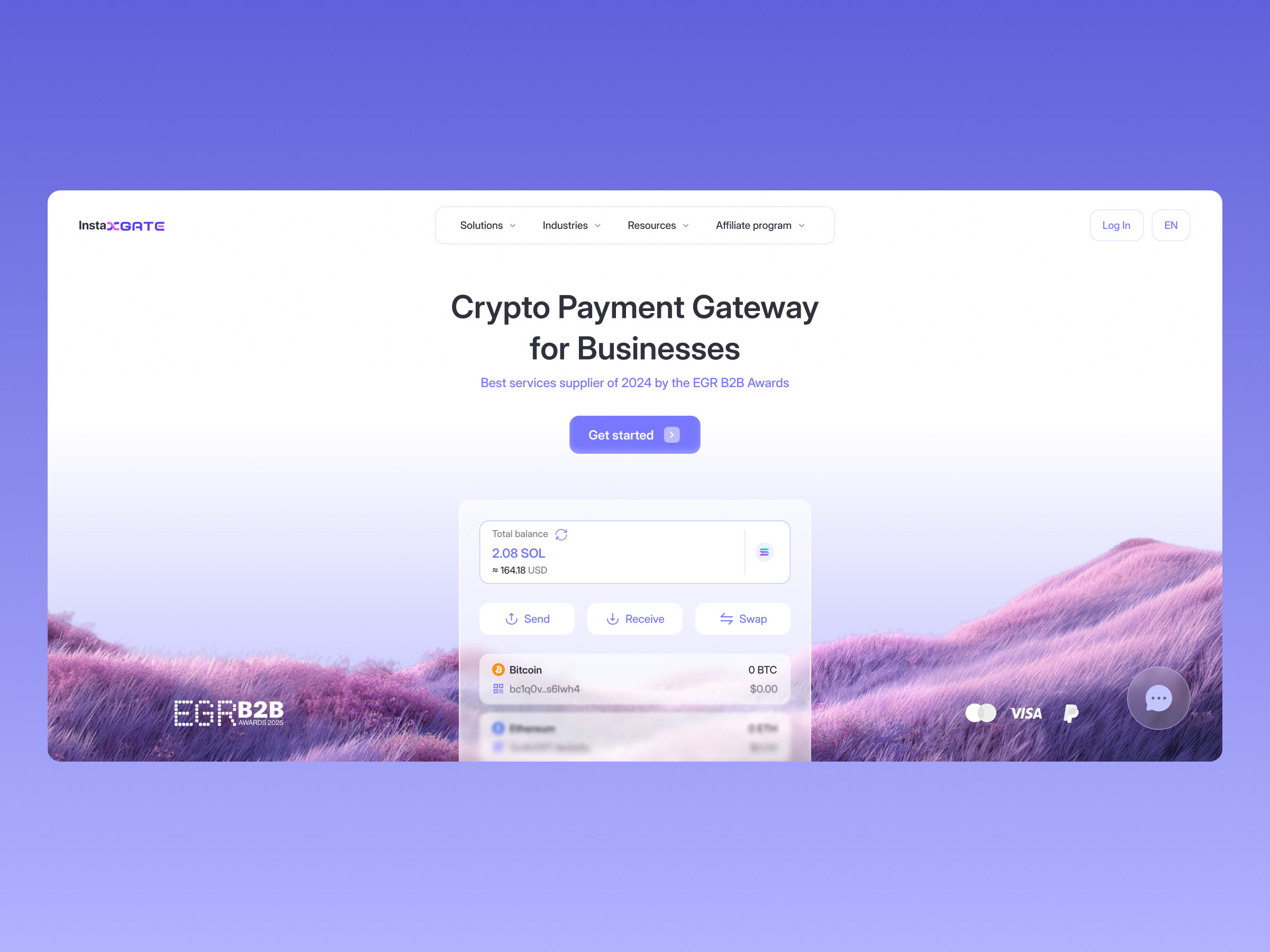 Crypto Selling & Exchange Web-Platform analytics b2b bento business clean crypto payments cryptocurrency design exchange fintech graphic design illustration landing page product design saas ui ux web web design