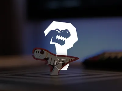 Dino Question Logo affinity designer ancient animal answer ask branding dino dinosaur information jurassic logo mark predator prehistoric question science trex tyrannosaurus vector wild