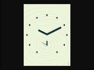 STOPPING TIME abstract adobe illustration art deep design graphic graphic design illustration poster red stop time vector