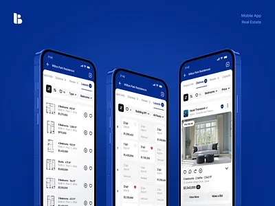 Behomes • Property Search app design product design real estate ui