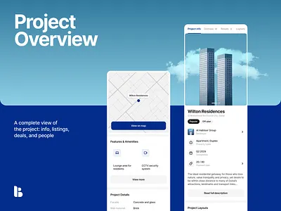 Behomes • Project Overview app design product design real estate ui