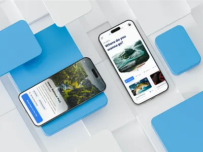 Travel Booking Mobile App UI — Destination Discovery Experience designinspiration destination digitalproduct dribbble figma interface iosapp mobileapp mobileui modernui productdesign startup tourism travel travelapp travelbooking uidesign userexperience uxdesign