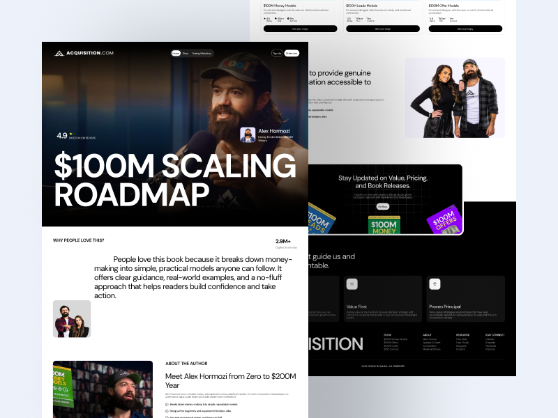 Personal Branding Landing Page app design branding clean concept design graphic design landing page landing page design minimal personal personal branding protfoilo ui ui designer ui ux design web design website design