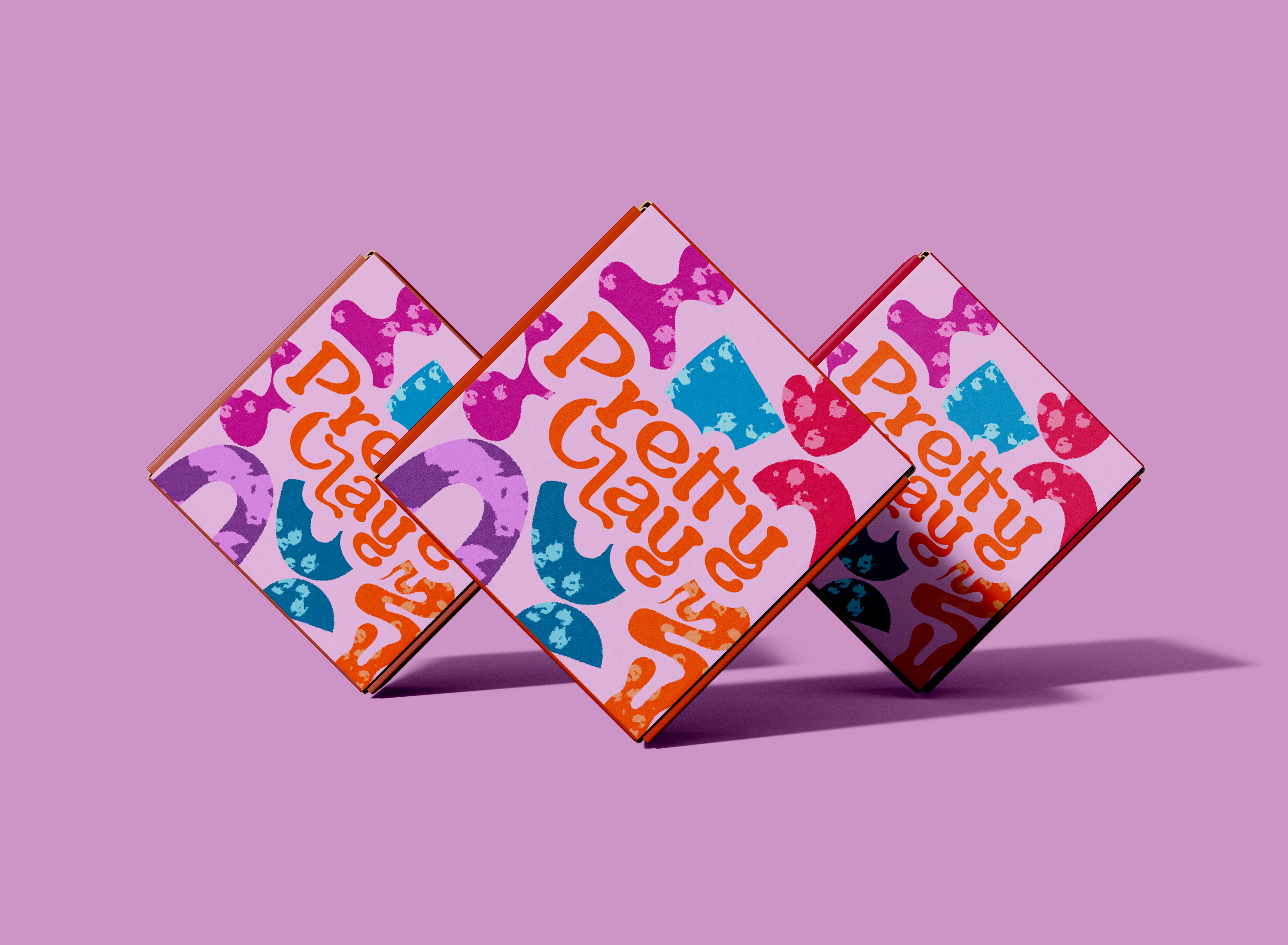 Pretty Clay | Clay Earrings Branding & Packaging branding logo