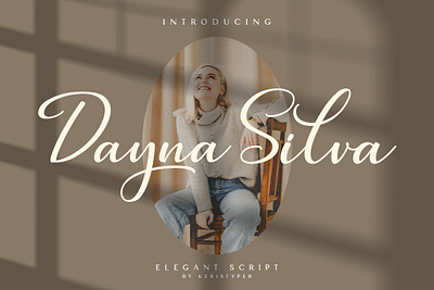 Dayna Silva branding calligraphic chic classy design elegant handwritten illustration logo refined retro script sophisticated timeless ui vintage wedding