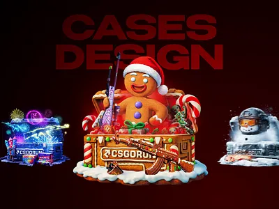 Case CS2 | CSGO Design \ OpenCase boxes case casino crate cs2 csgo design gambling igaming opencase