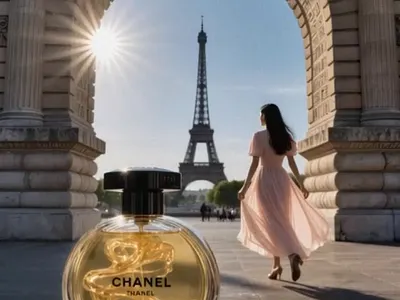 Chanel Chance Eau Tendre An AI Visual Tribute aiart aidesign beauty behance capcut chanelinspired chatgpt creativedirection editorialconcept fashionconcept fragranceart kling ai luxury parisvibes perfumephotography photoshop visualdesign