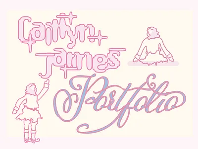 Caitlyn James Graphic Designer Portfolio available for hire cmyk cute digital design digital illustration elegant graphic design graphic design portfolio graphic designer portfolio illustration illustrator indesign pink portfolio print design rgb social media typography vis com visual communication