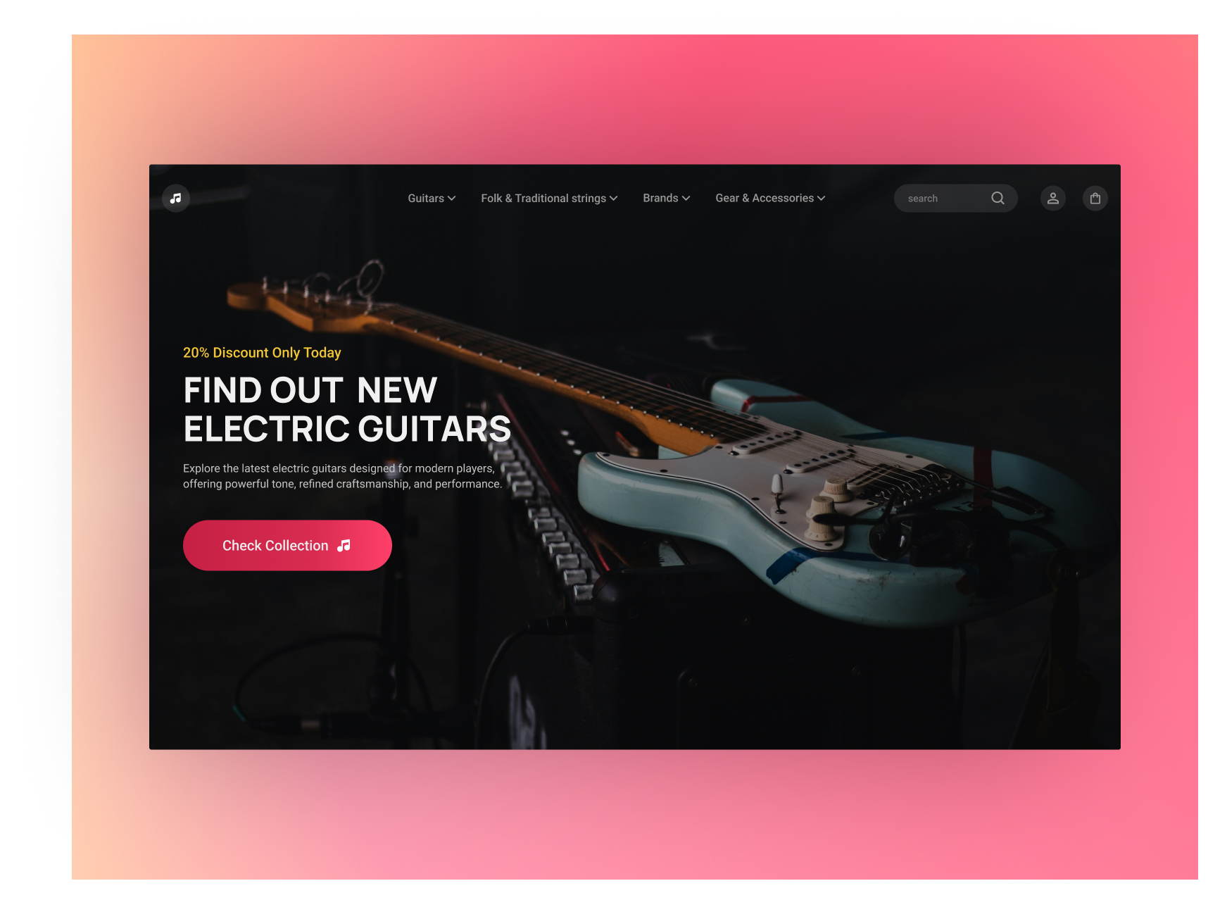 Example of UX/UI Design For Web And Mobile Products