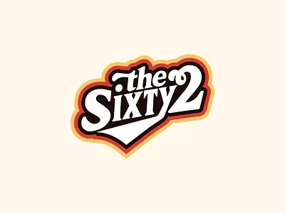 Sixty 2 - Logo concept 62 logo logo logo retro number logo retro logo