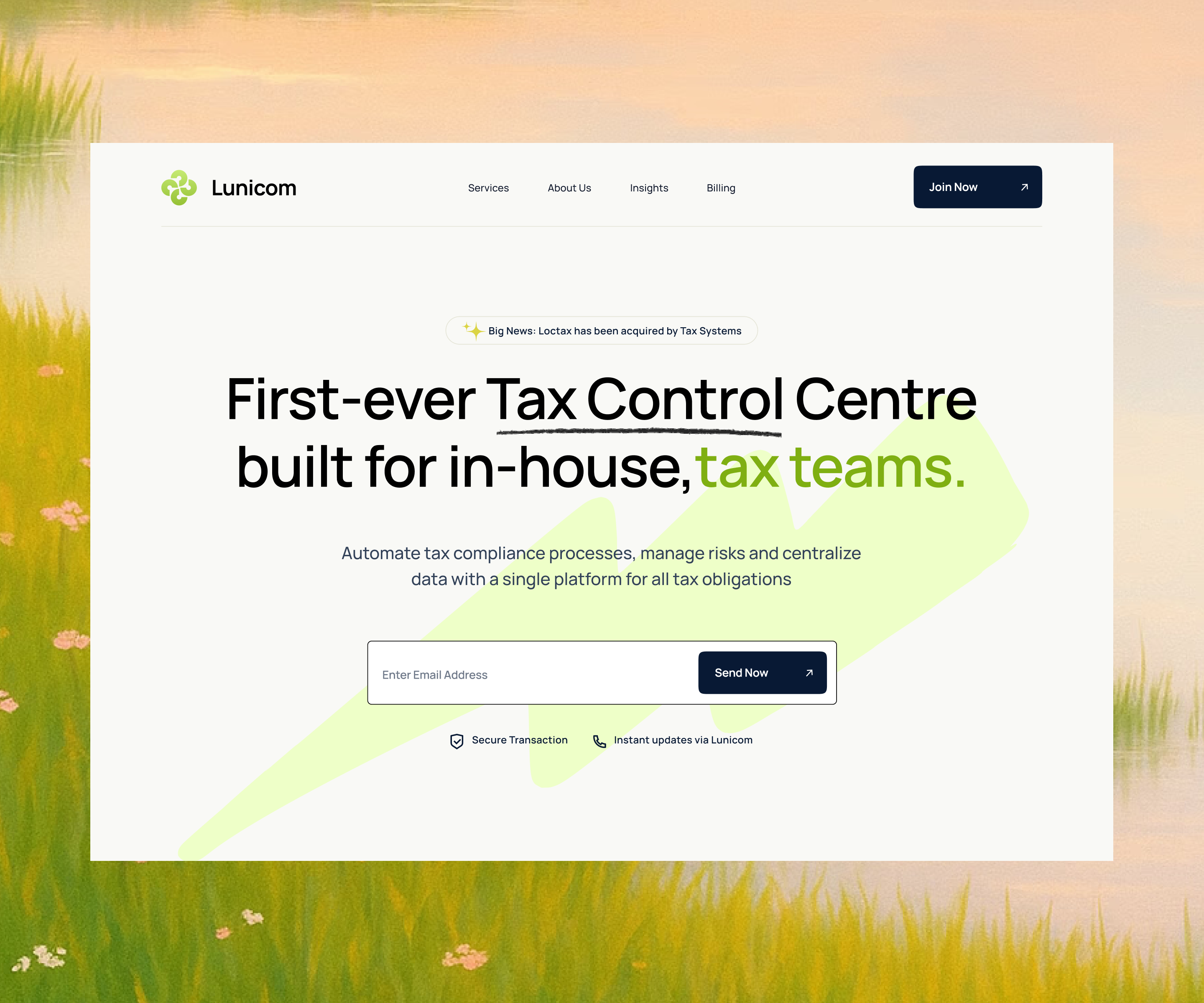Lunicom SaaS - Fintech bank branding clean concept creative design illustration layout typography ui ux white yellow