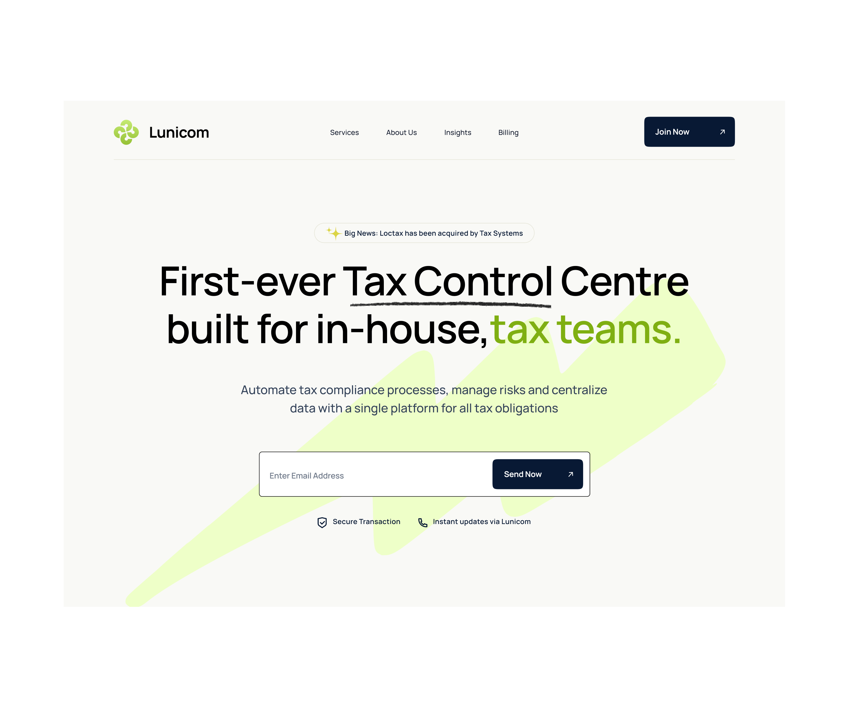 Lunicom SaaS - Fintech bank branding clean concept creative design illustration layout typography ui ux white yellow