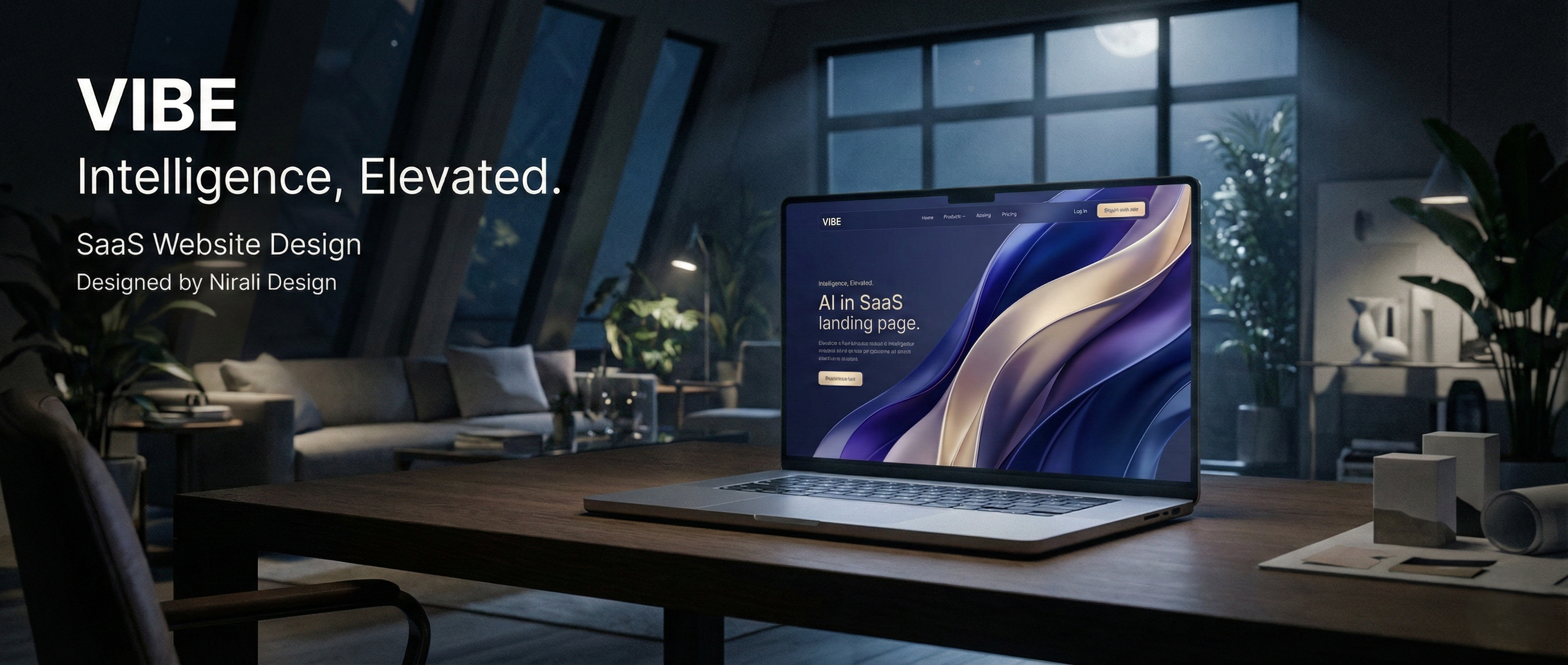 VIBE - Intelligent SaaS Website & Bento Grid UI bento grid dark mode figma glassmorphism interaction design landingpage minimal. product design saas startup technology. ui design uiux web design website.