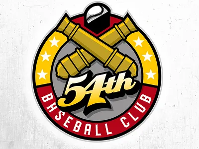 Logo - youth baseball baseball canons chipdavid dogwings logo sports graphic vector youth sports
