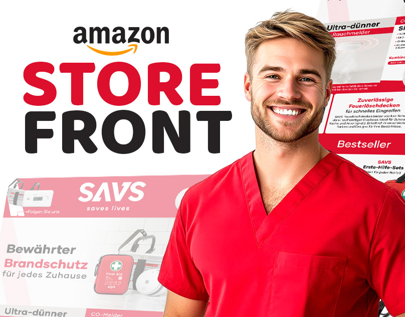 German Amazon Storefront//FIRE PROTECTION EQUIPMENT amazon branding design graphic design graphicdesign illustration listingimages logo photoshop