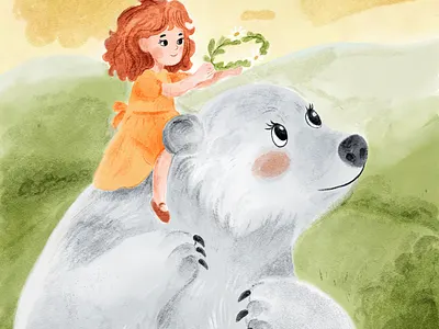 Illustration animal children digitalart illustration kids kidsbook watercolor