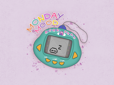 Monday Mood 90s games illustration ilustração monday mondaymood segunda feira sleepy sono