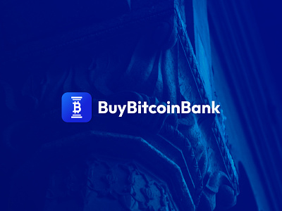 Buy Bitcoin Bank - Logo Design adobe assets b bank banking bitcoin branding btc creative crypto design digital geometric graphic design illustrator logo logo design nft pillar vector