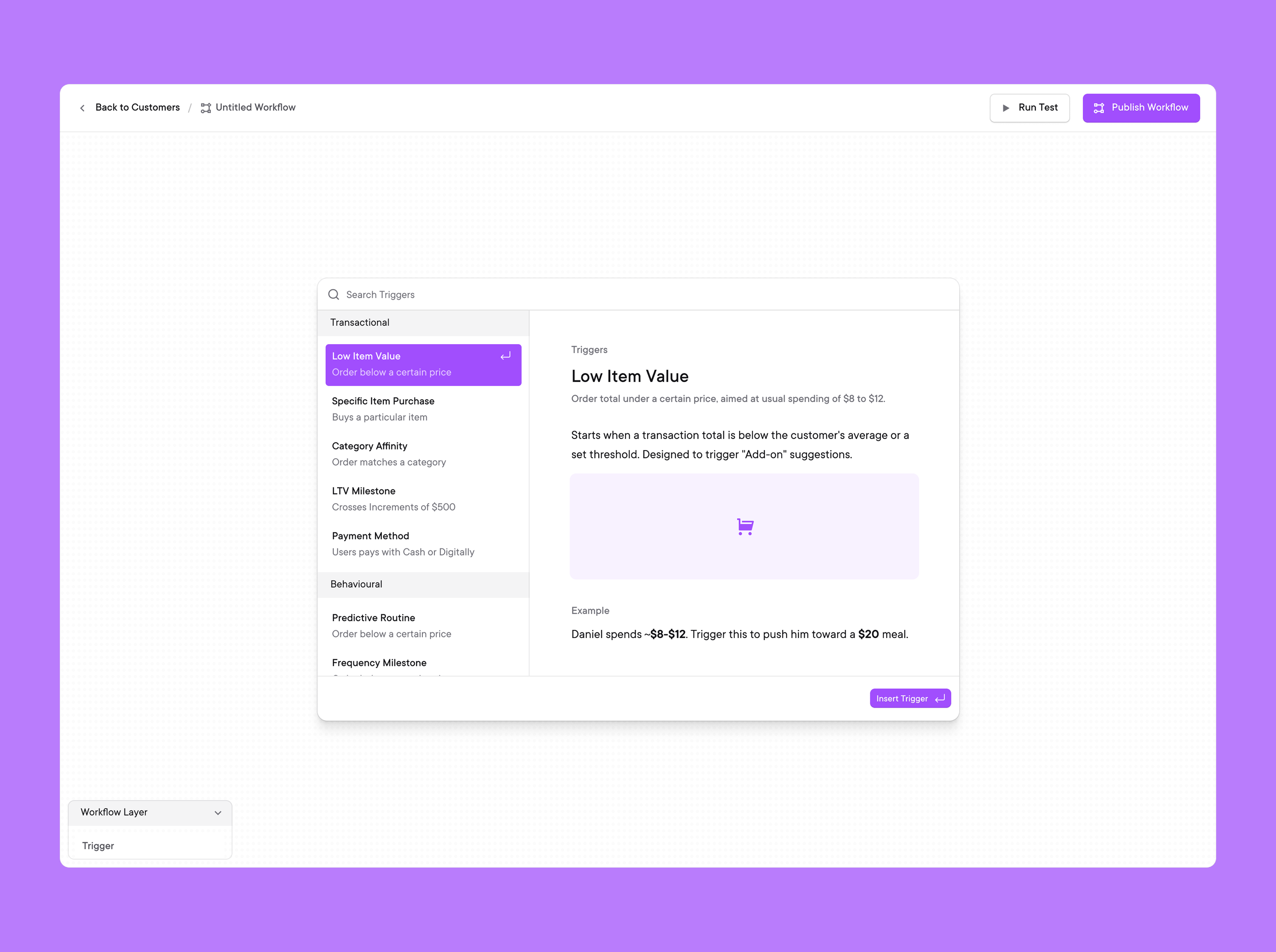 Sales Workflow Builder