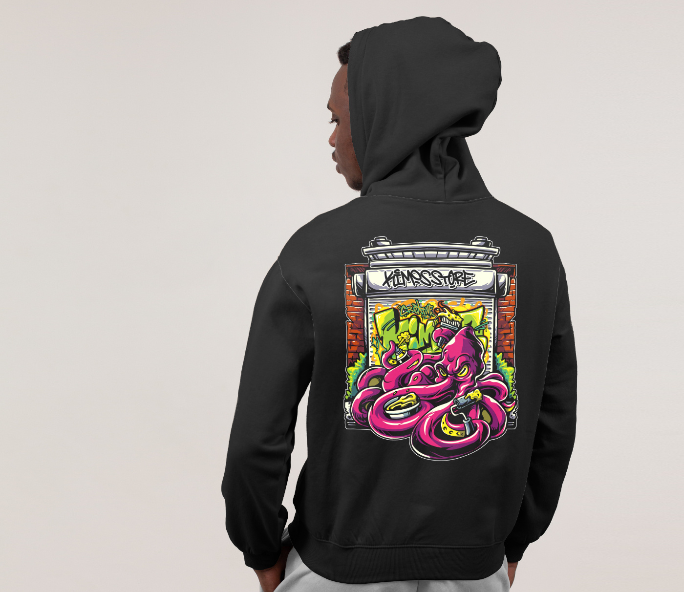 Example of T Shirt Design With Graffiti Style