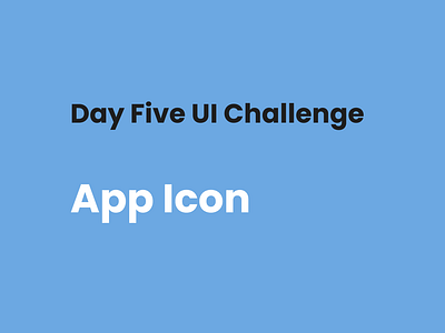 Day 5 UI Challenge - App Icon food logo ui