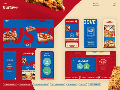 Gustavo - Website Concept & Development branding design graphic design illustration logo typography ui ux vector