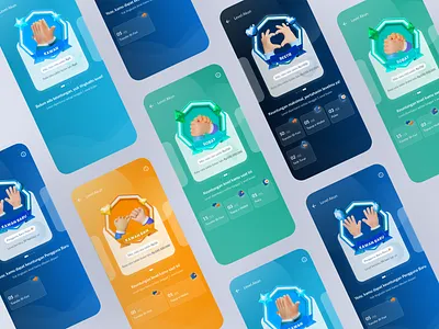 Raya - Tiering Account 3d illustration banking apps illustration level account logo mobile banking mobile design tiering account ui design uiux